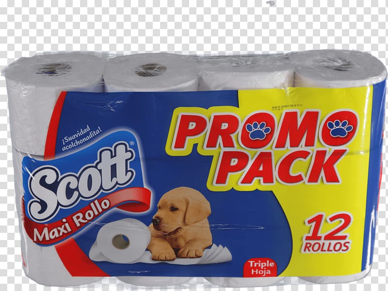 Scott Paper Company Toilet Paper Scroll Packaging and labeling, Super Mercado transparent background PNG clipart