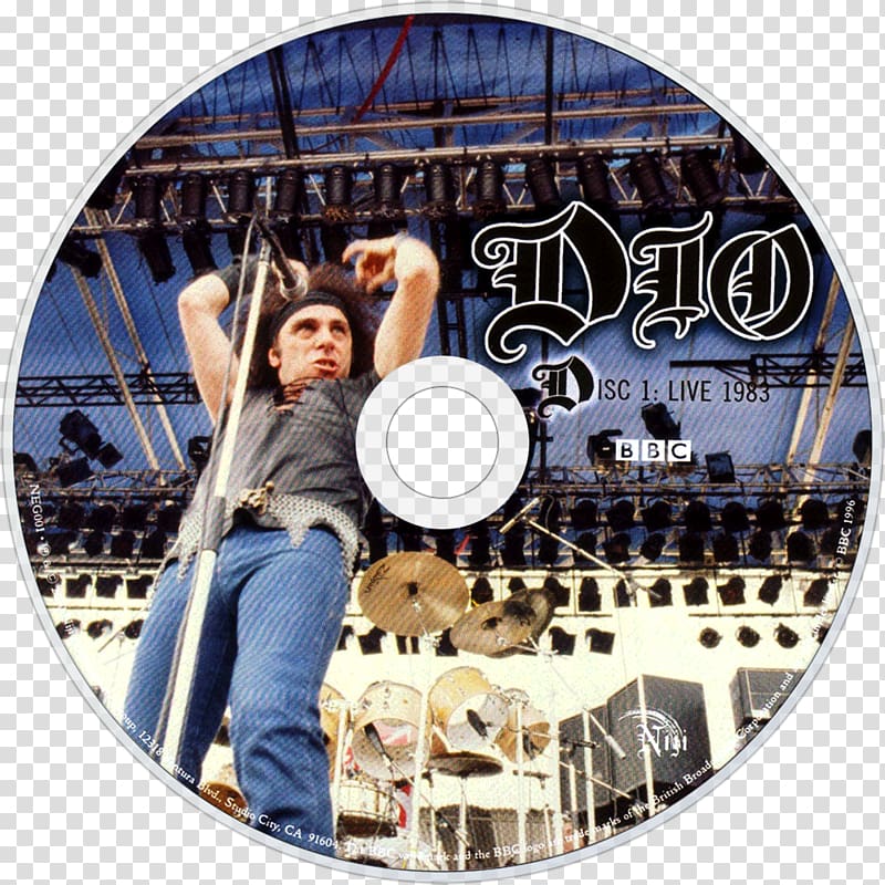 Donington Park Dio at Donington UK: Live 1983 & 1987 Diorno Braaf Album Music, Dio transparent background PNG clipart