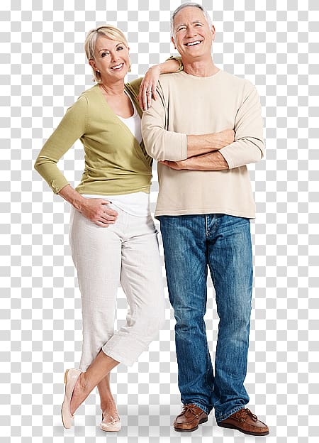 Old age Constipation Geriatrics , old couple transparent background PNG clipart