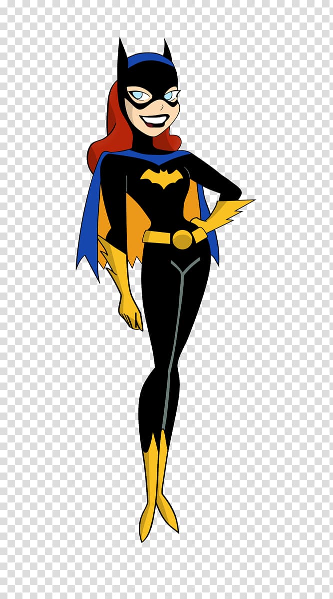 Batgirl Barbara Gordon Batman Cartoon DC animated universe, batgirl transparent background PNG clipart