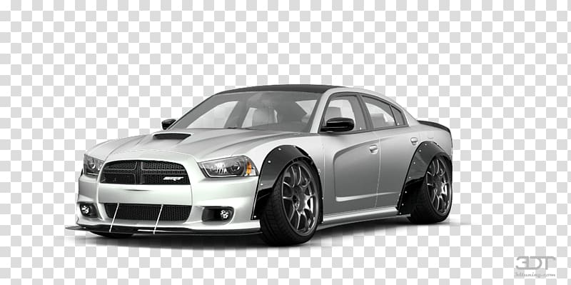 Mid-size car Dodge Charger (B-body) Rim, tuning transparent background PNG clipart