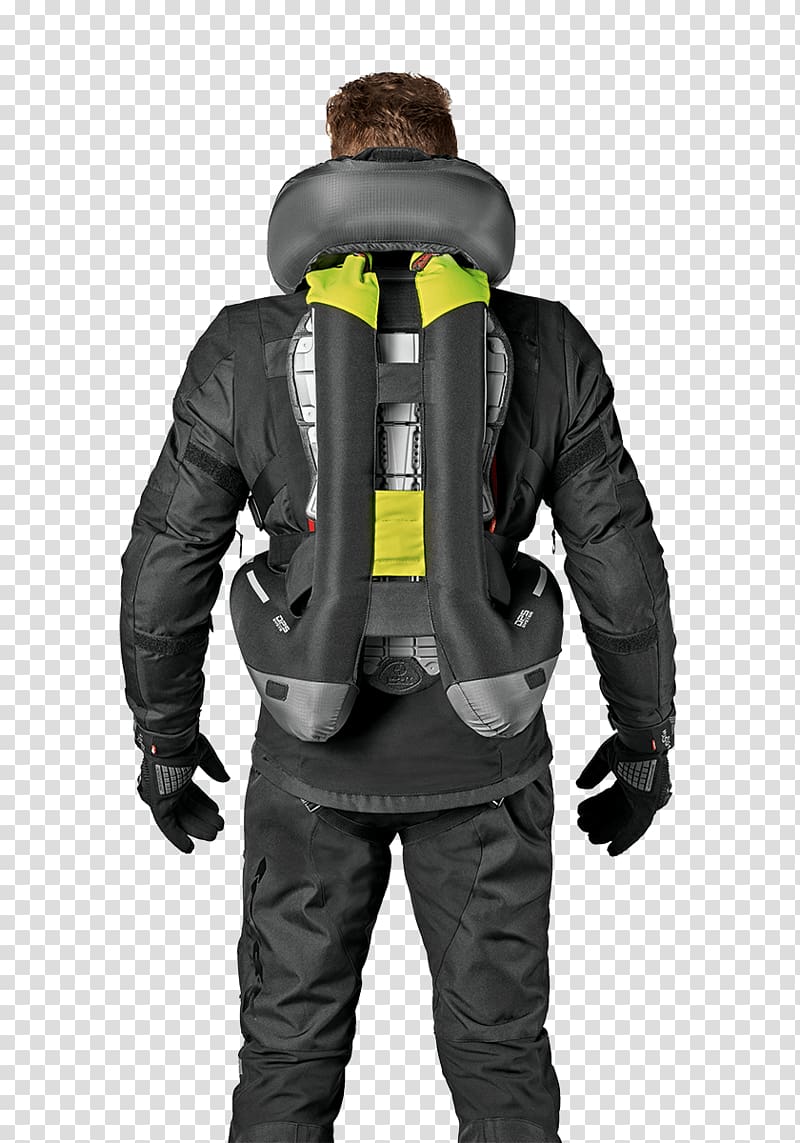 Airbag Gilets Jacket Motorcycle Nylon, jacket transparent background PNG clipart
