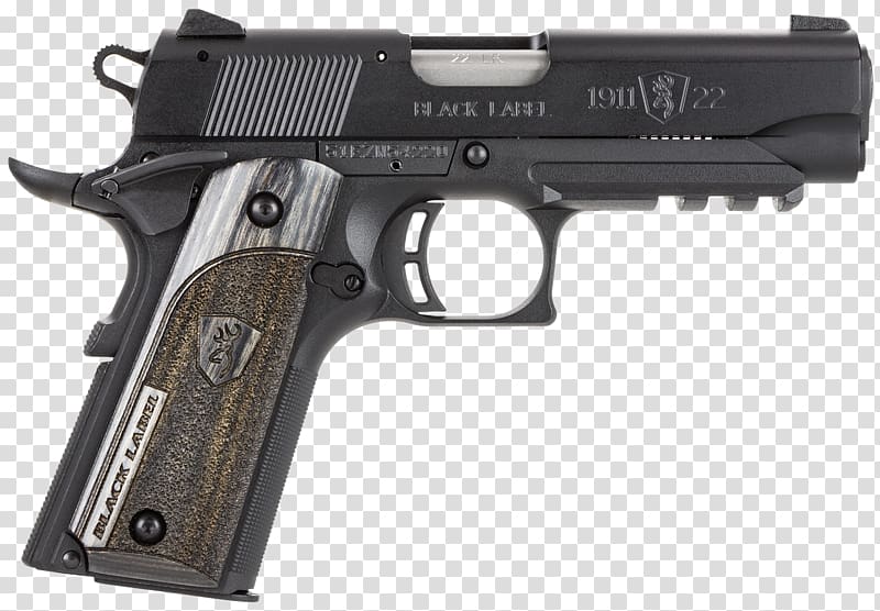 .380 ACP Browning Arms Company Automatic Colt Pistol Browning Buck Mark, Handgun transparent background PNG clipart