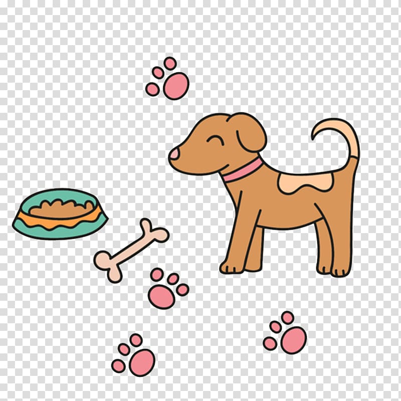 Puppy Dog breed , Puppy bones transparent background PNG clipart