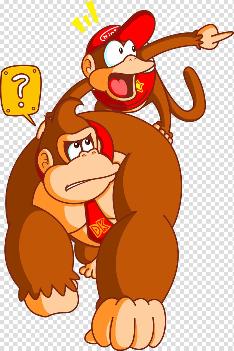 Donkey Kong Country 2: Diddy's Kong Quest Donkey Kong Country Returns Diddy Kong Racing, donkey kong transparent background PNG clipart