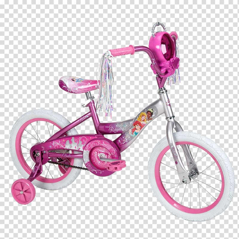 Huffy Disney Princess Girls\' Bike Bicycle The Walt Disney Company, Bicycle transparent background PNG clipart