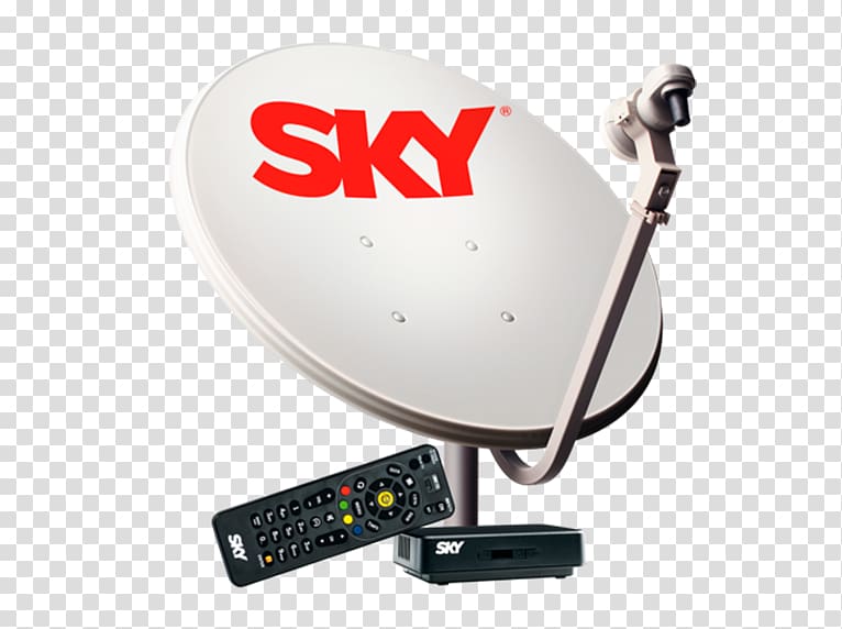 SKY Latin America High-definition television Aerials Parabolic antenna Electronics, antena transparent background PNG clipart