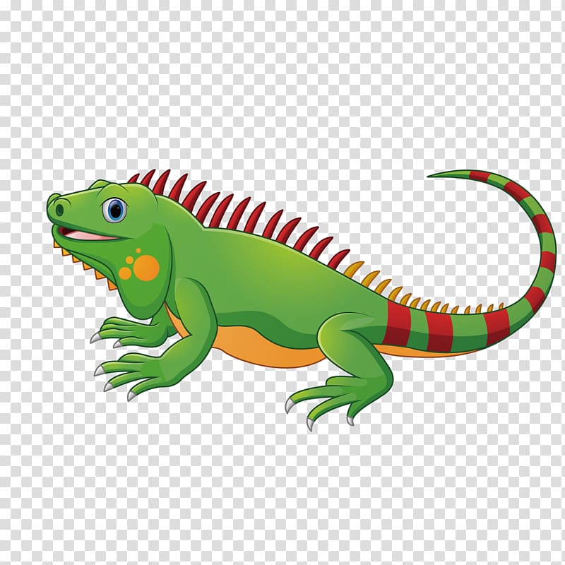 green and red reptile illustration, Lizard Chameleons Green iguana Reptile, Green lizard transparent background PNG clipart