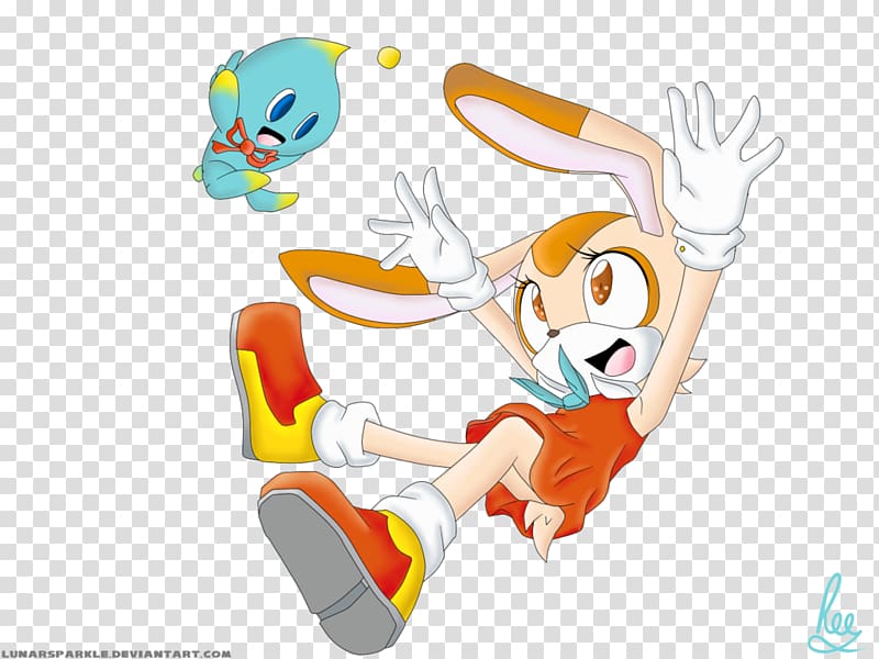 Cream the Rabbit Amy Rose Tails Sonic the Hedgehog Sonic Chaos, cheese cream transparent background PNG clipart