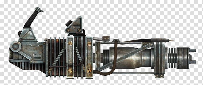Fallout 3 Fallout: New Vegas Fallout 4 Fallout: Brotherhood of Steel Gatling gun, laser gun transparent background PNG clipart