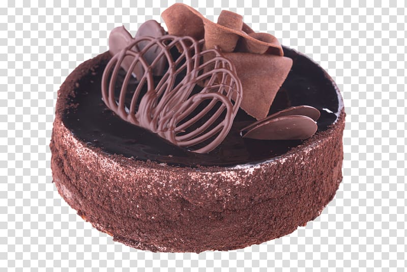 Chocolate cake Torte Black Forest gateau Cupcake, Black chocolate cake transparent background PNG clipart