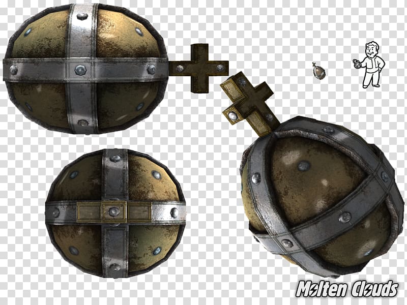 Fallout: New Vegas Fallout 2 Fallout 4 Grenade, grenade transparent background PNG clipart