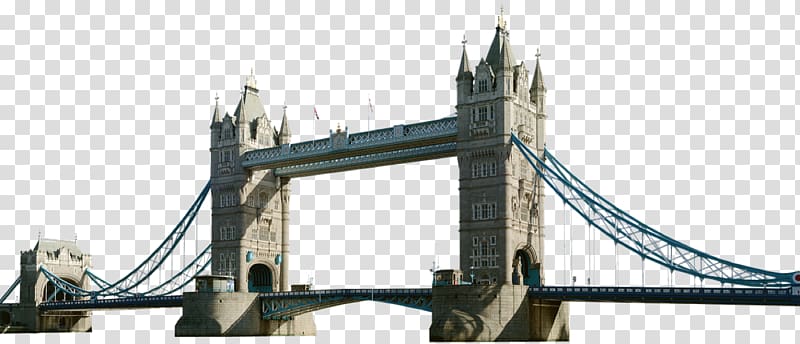 Tower Bridge Big Ben Tower of London London Bridge, londres transparent background PNG clipart