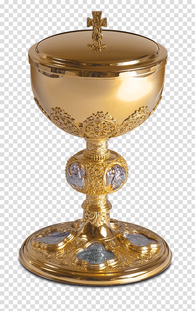 Chalice Monstrance Ciborium Paten Pyx, wood box transparent background PNG clipart