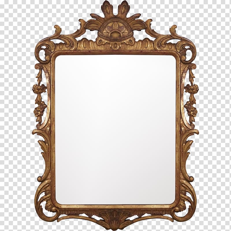 Frames Mirror Louis Quinze Gilding, frame vintage transparent background PNG clipart