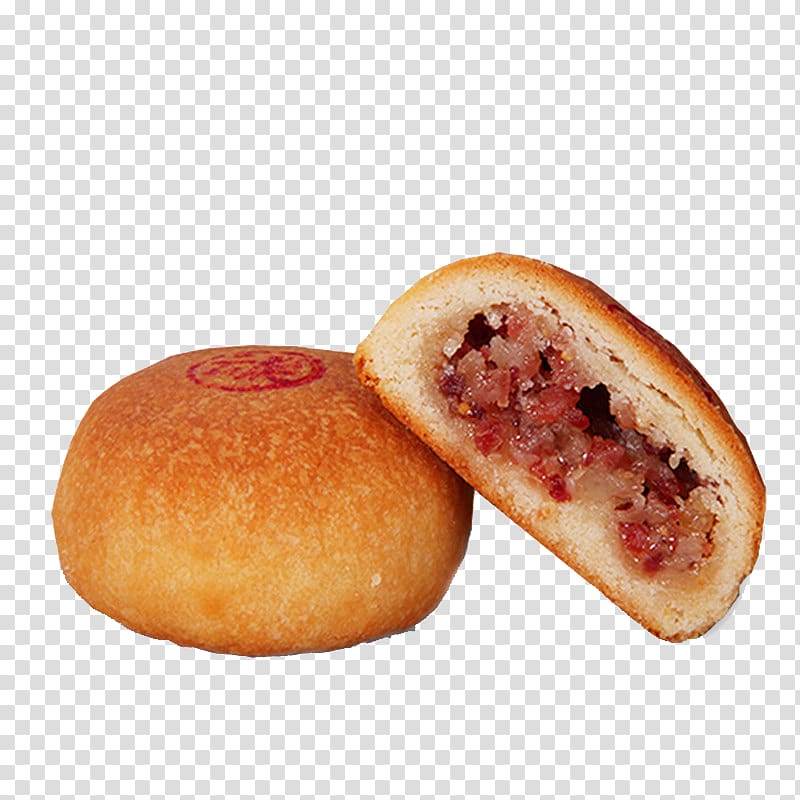 Yunnan Mooncake Ham Mochi Puff pastry, Wah refined Ham moon cake transparent background PNG clipart