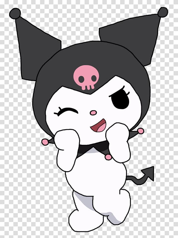 Hello Kitty My Melody Kuromi Art Drawing, lucky doll transparent background PNG clipart