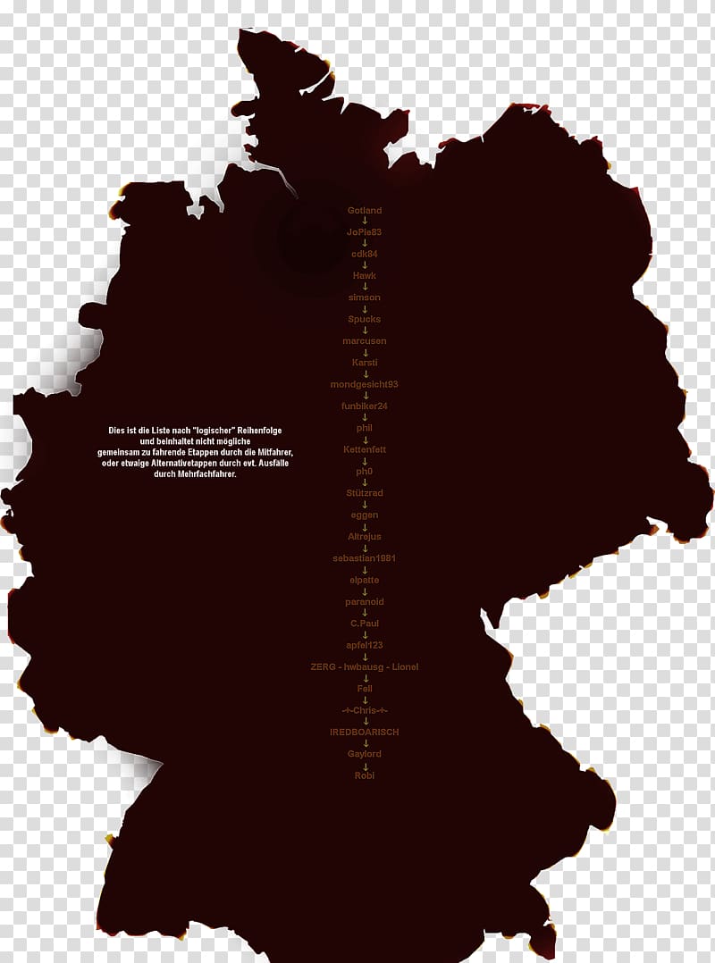 West Germany Map German reunification, staff member transparent background PNG clipart