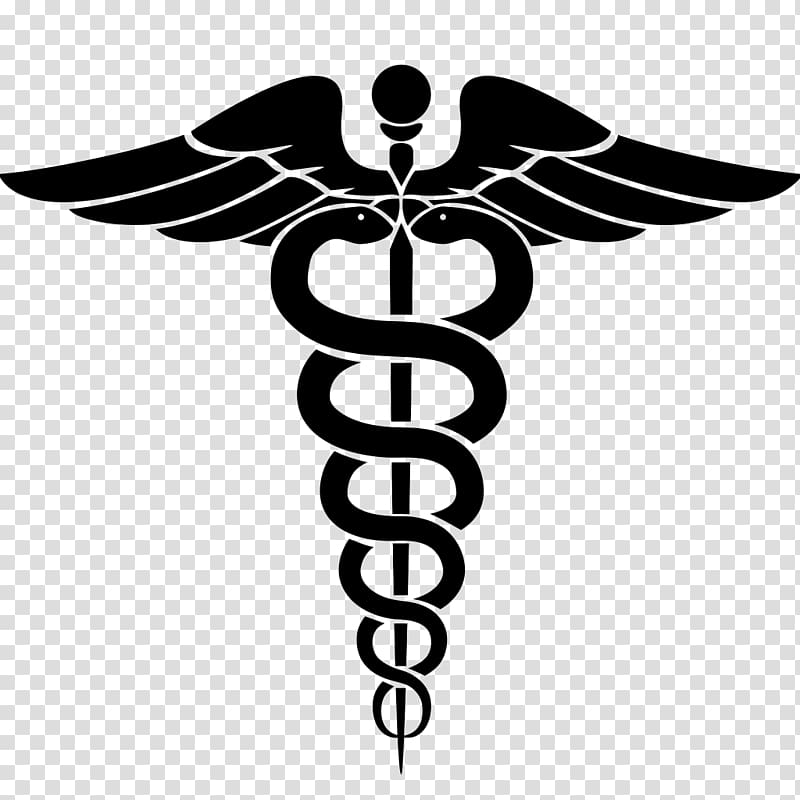 Caduceaus logo, Staff of Hermes Caduceus as a symbol of medicine , symbol transparent background PNG clipart