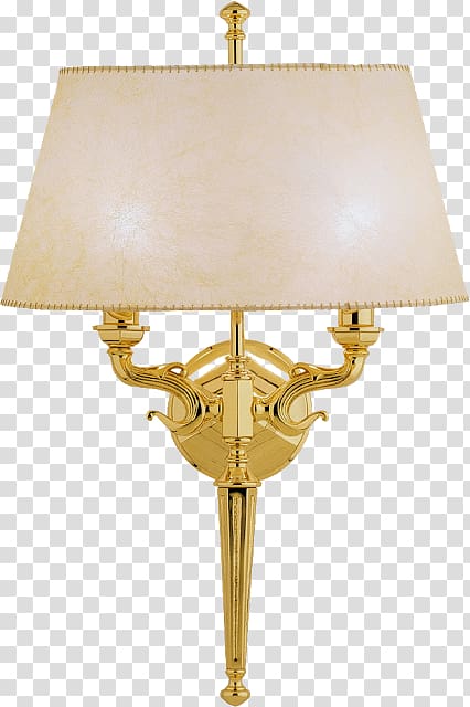 Brass Light fixture Sconce 01504, lampara transparent background PNG clipart