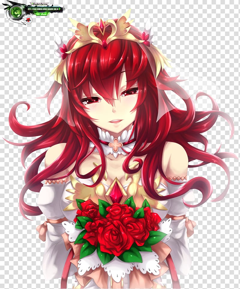 Anime Elsword Mangaka Elesis, Anime transparent background PNG clipart