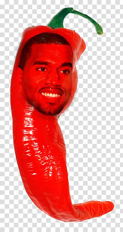 Dodda Ganesh Tabasco pepper Cayenne pepper Chili pepper Malagueta pepper, Kanye West transparent background PNG clipart