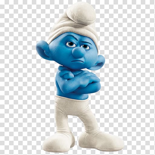 Smurfette Grouchy Smurf Brainy Smurf Papa Smurf Gutsy Smurf, others transparent background PNG clipart