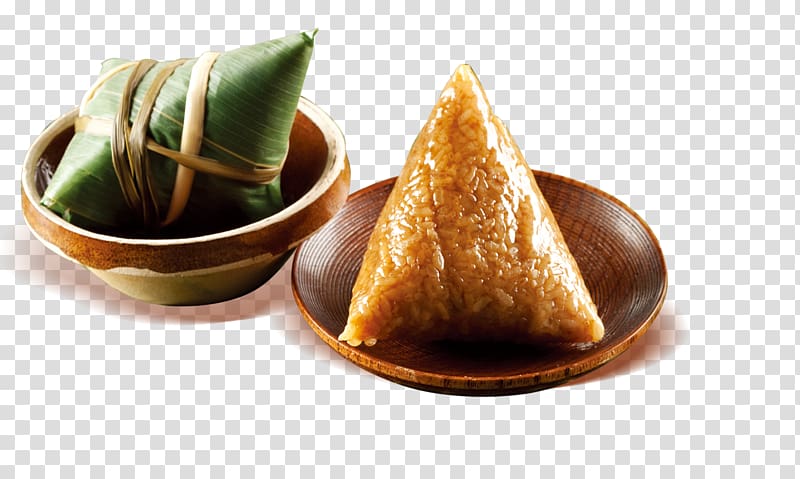 Zongzi u7aefu5348 Dragon Boat Festival Tango no sekku Rice, Bacon dumplings product physical map transparent background PNG clipart