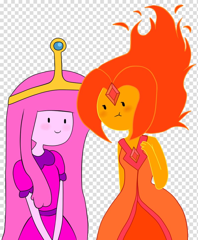 Princess Bubblegum Finn the Human Chewing gum Marceline the Vampire Queen Flame Princess, bright colors transparent background PNG clipart