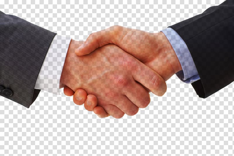 person shaking hands, Businessperson Handshake , Handshake transparent background PNG clipart
