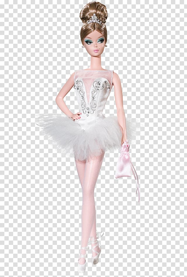 Vera Wang Bride: The Romanticist Barbie Doll #L9664 Ballet Dancer Vera Wang Bride: The Romanticist Barbie Doll #L9664, Gold splash transparent background PNG clipart