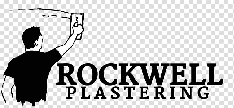 Logo Plasterer Drywall Stucco, worker cartoon transparent background PNG clipart