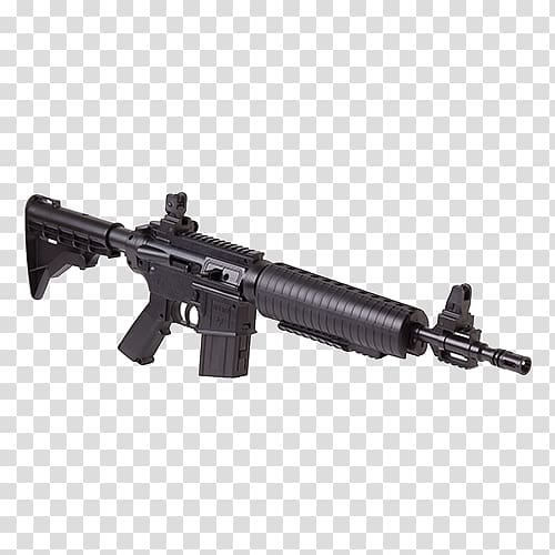 Air gun .177 caliber Pellet M4 carbine BB gun, M4 Carbine transparent background PNG clipart