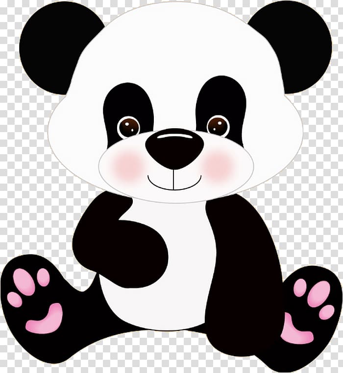 Giant panda Baby Bears Baby Pandas , bear transparent background PNG clipart