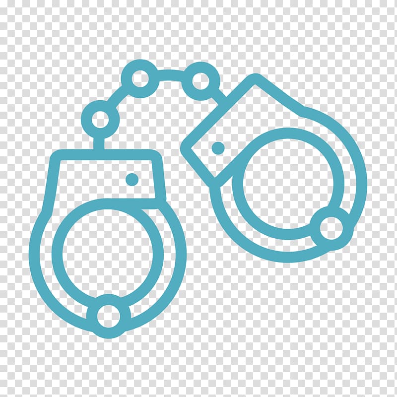 Handcuffs Arrest Criminal law Brott Prison, handcuffs transparent background PNG clipart