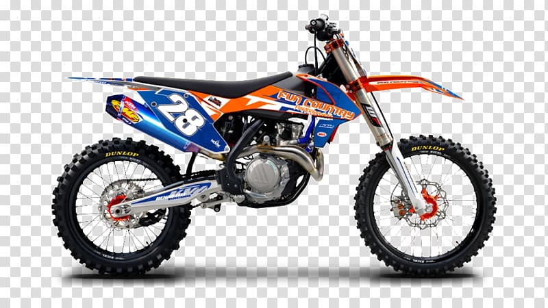 KTM 350 SX-F Motorcycle KTM 125 SX KTM 450 SX-F, ktm bike transparent background PNG clipart