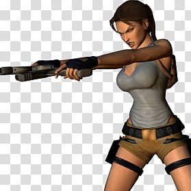 Lara Croft transparent background PNG clipart