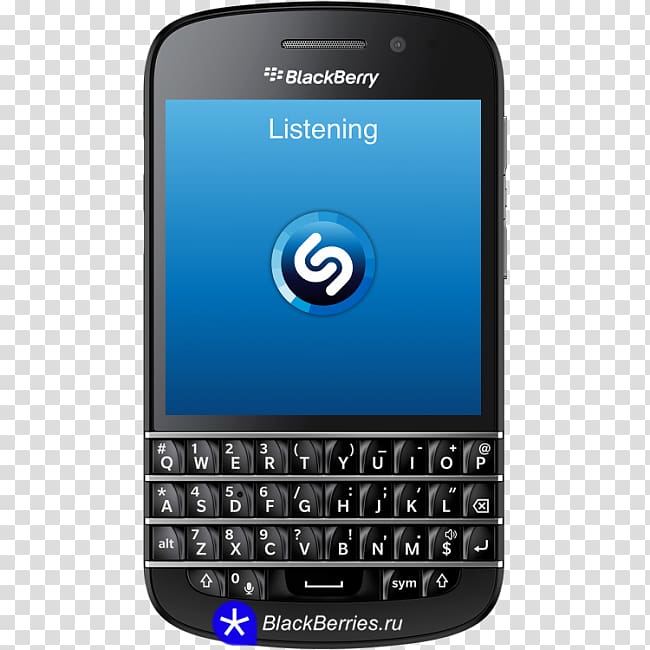 BlackBerry Z10 BlackBerry Classic LTE BlackBerry OS Smartphone, shazam transparent background PNG clipart