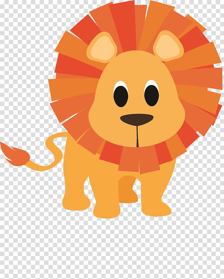 Baby Jungle Animals Lion Cartoon Drawing , lion transparent background PNG clipart