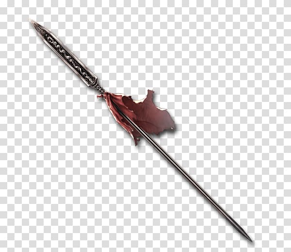 Granblue Fantasy Holy Lance Weapon Spear Gladius, roman soldier transparent background PNG clipart