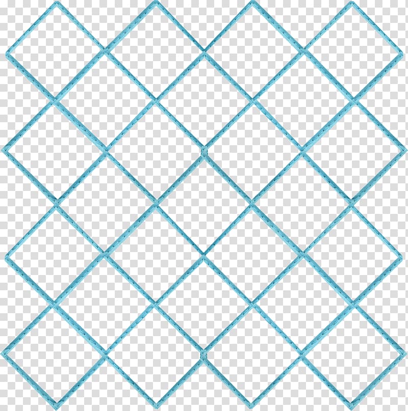 Rhombus Pattern, Blue diamond lattice subnet transparent background PNG clipart