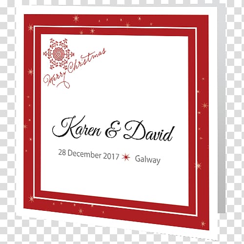 Wedding invitation Christmas Marriage RSVP, Wedding Invitation red transparent background PNG clipart