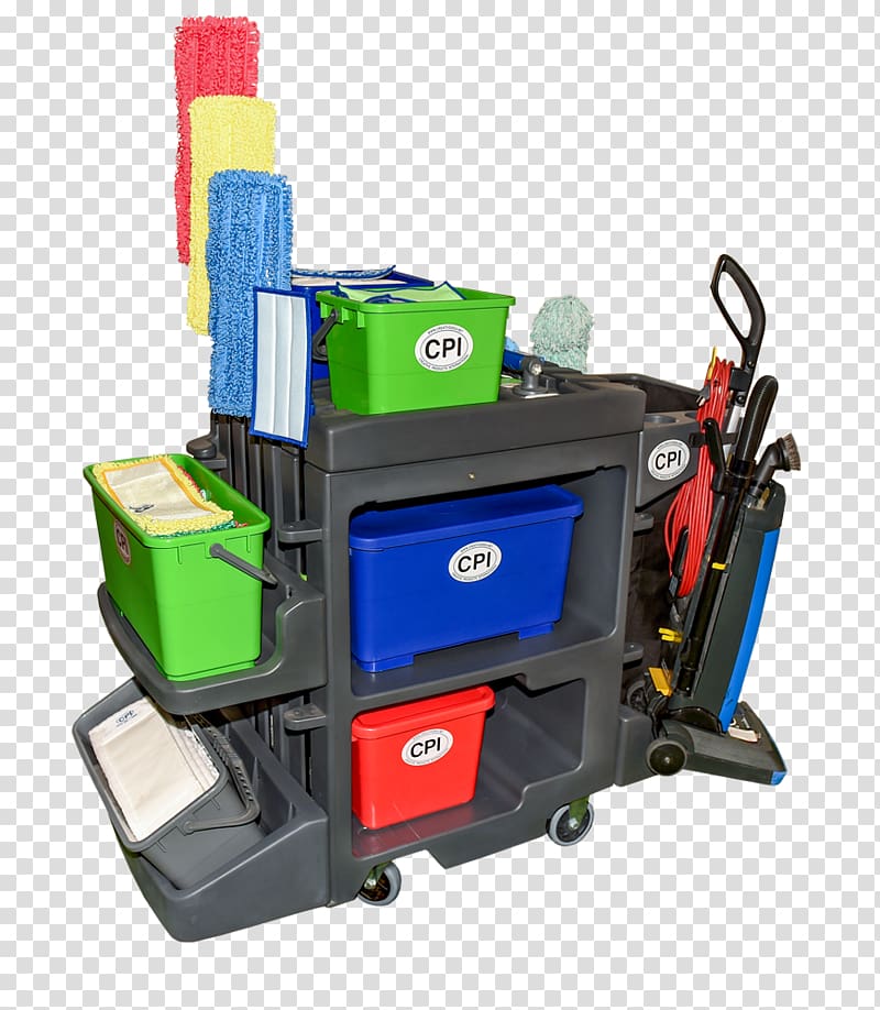Janitor Commercial cleaning Cart Machine, floor tile transparent background PNG clipart