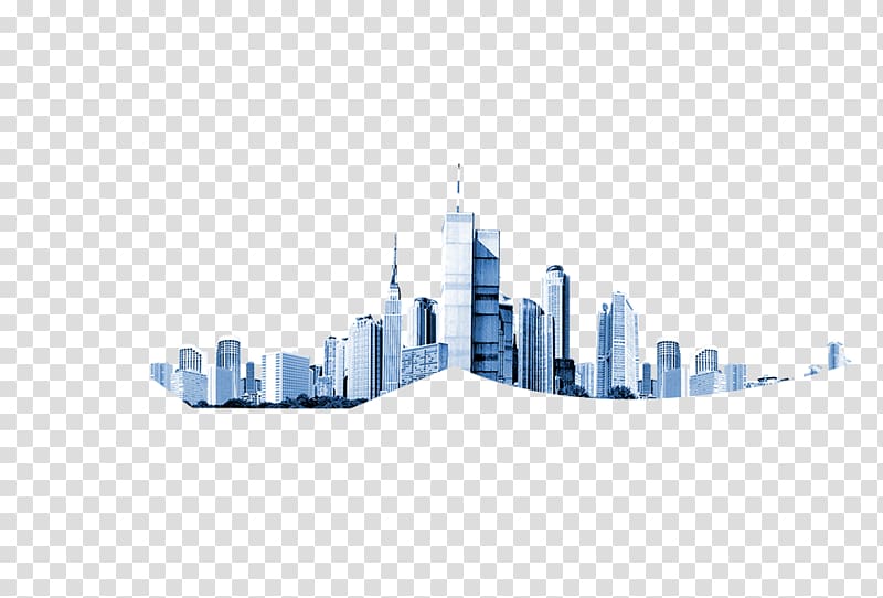 Skyline Silhouette City, City silhouette transparent background PNG clipart