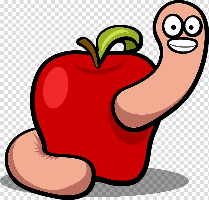 Worm Apple Scalable Graphics , Wormy apples transparent background PNG clipart