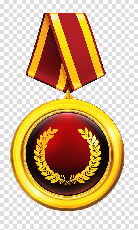 Gold medal Medal of Honor , medal transparent background PNG clipart