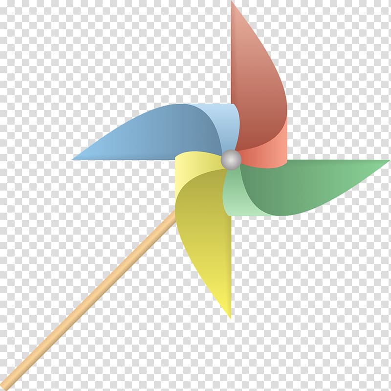 multicolored pinwheel art, Colourful Pinwheel transparent background PNG clipart