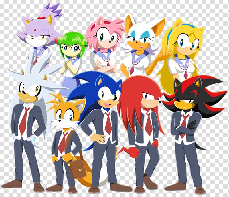 Sonic the Hedgehog Sonic Chaos National Secondary School High school, Sonic Friends transparent background PNG clipart