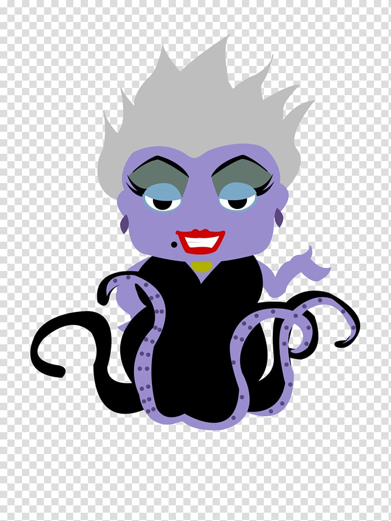 Ursula Ariel Mickey Mouse Villain Drawing, ursula transparent background PNG clipart