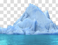 alps and body of water, Iceberg In Water transparent background PNG clipart